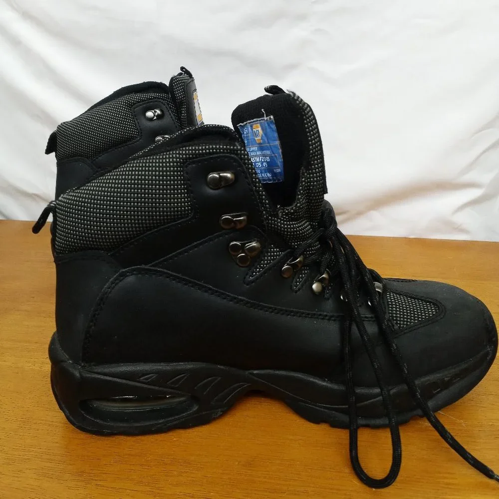 NAPA Auto Parts Shell Work Shoes Cukka Boots Men's 8.5 Oil Resistant